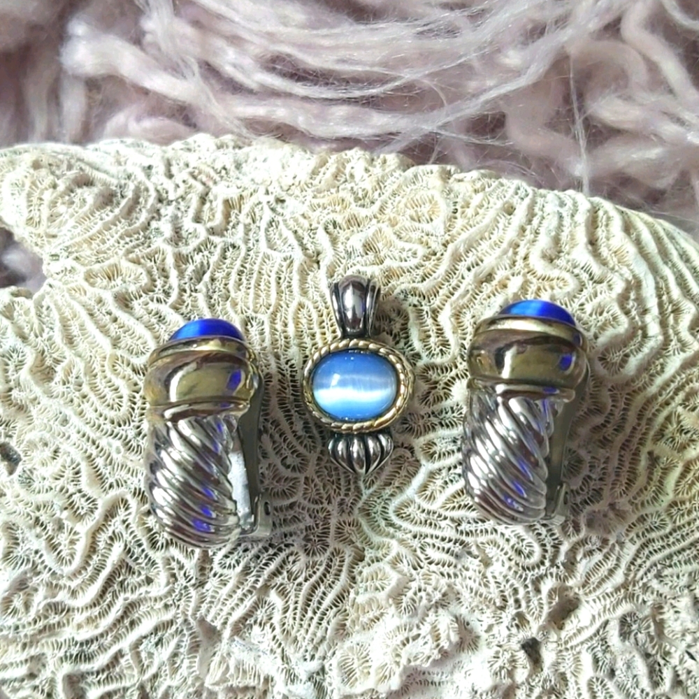 💝💝💝Pendant and Earrigs